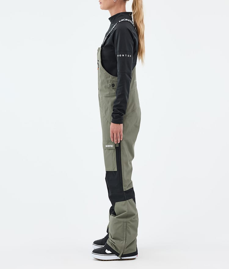 Montec Fawk W Snowboard Broek Dames Greenish/Black, Afbeelding 4 van 8