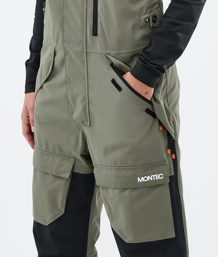Montec Fawk W Snowboard Broek Dames Greenish/Black, Afbeelding 6 van 8