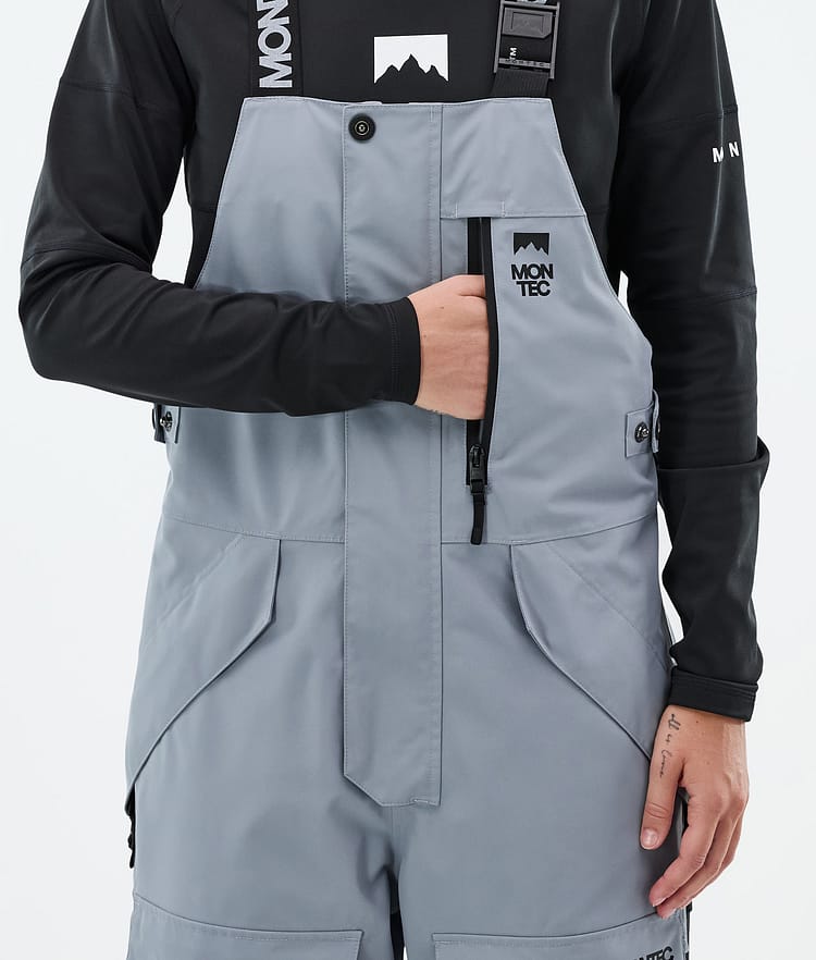 Montec Fawk W Skibukser Dame Soft Blue/Black, Billede 7 af 8