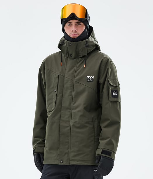 Dope Adept Skijacke Herren Olive Green