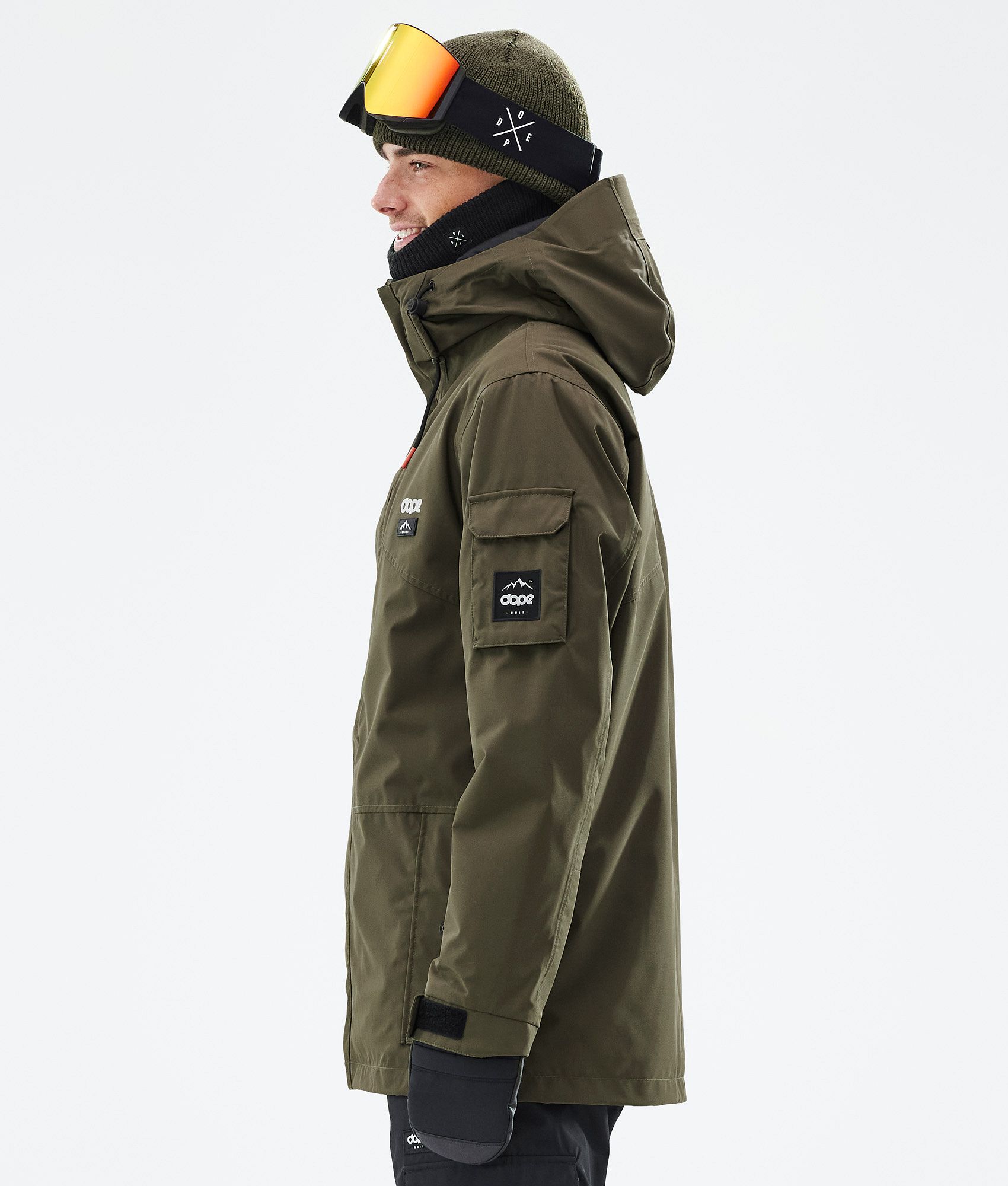 Army green 2025 snowboard jacket