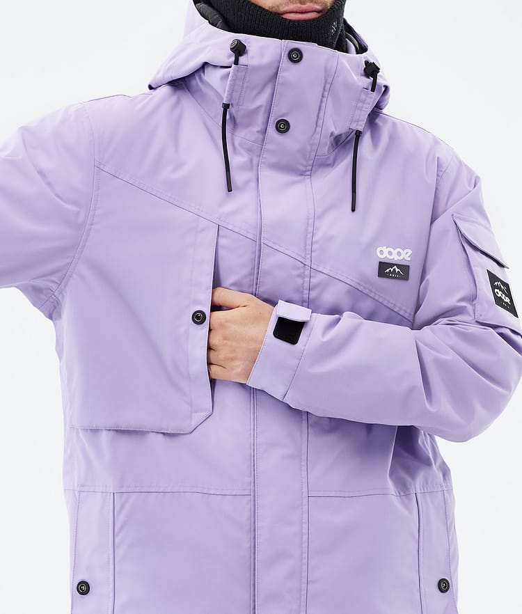 Dope Adept Snowboard Jacket Men Faded Violet, Image 9 of 9