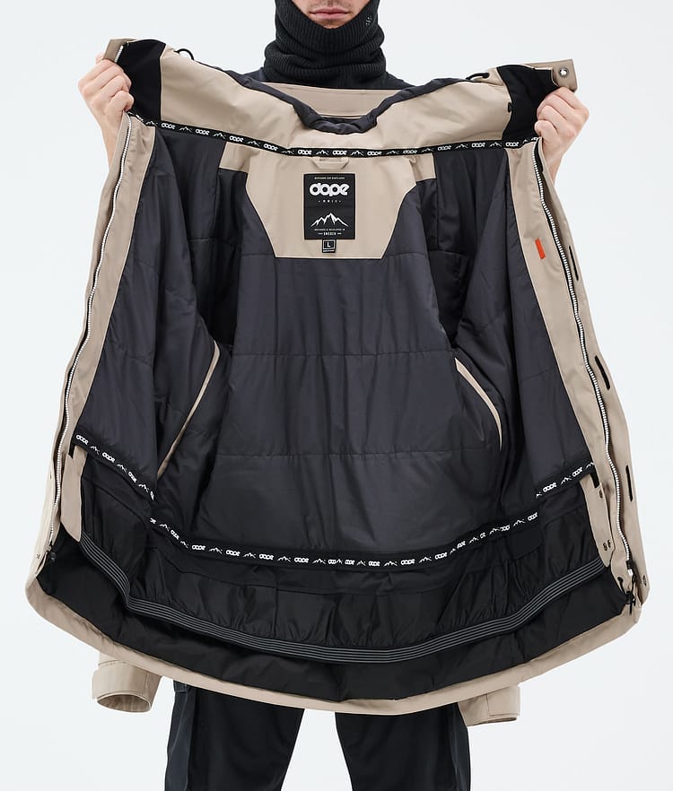 Dope Adept Skijakke Herre Sand, Billede 9 af 9