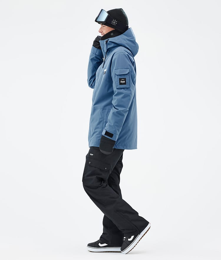 Dope Adept Snowboard Jacket Men Blue Steel, Image 4 of 9