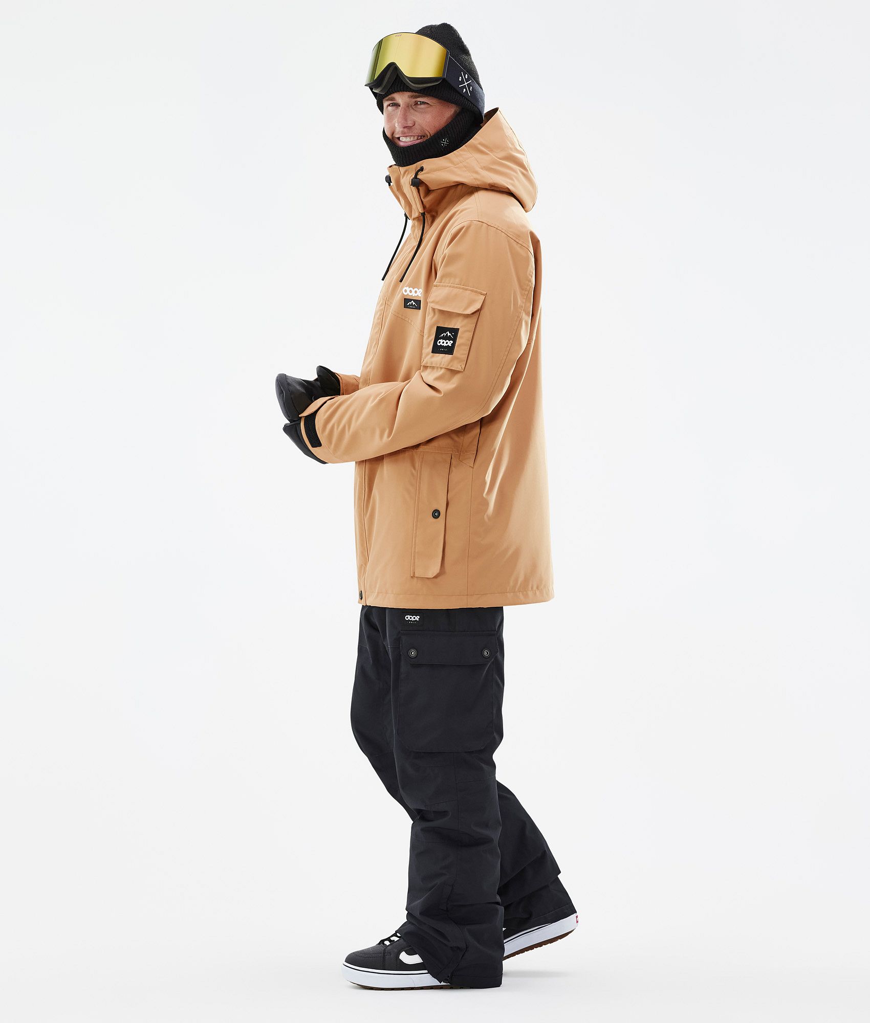 Tan snowboard jacket on sale