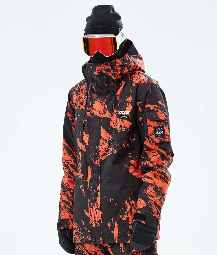 Dope Adept Chaqueta Snowboard Hombre Paint Orange, Imagen 1 de 10