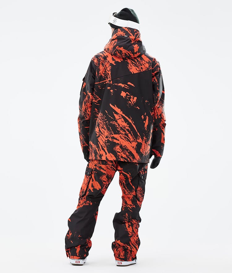 Dope Adept Chaqueta Snowboard Hombre Paint Orange, Imagen 5 de 10