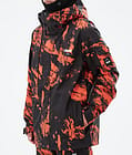 Dope Adept Ski Jacket Men Paint Orange, Image 8 of 10