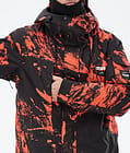 Dope Adept Ski Jacket Men Paint Orange, Image 9 of 10