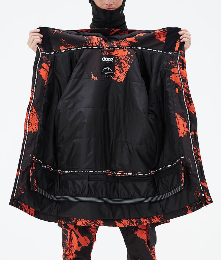 Dope Adept Chaqueta Snowboard Hombre Paint Orange, Imagen 10 de 10