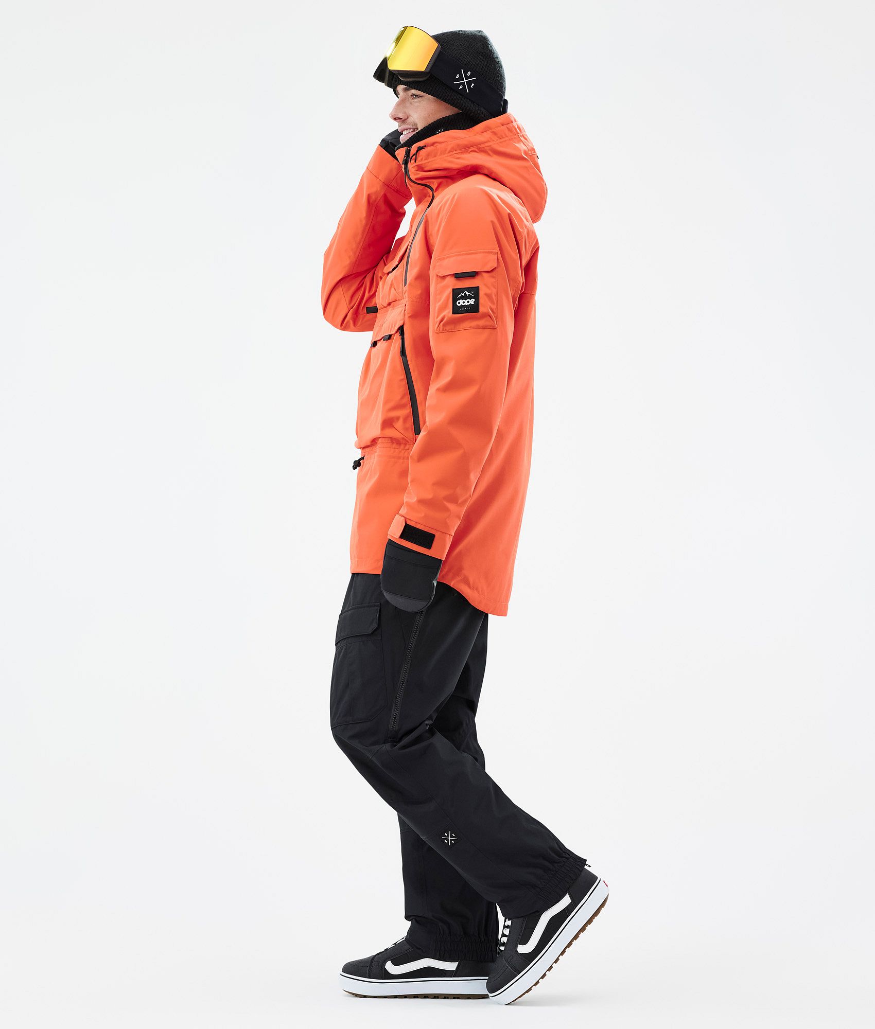 Dope Akin Men s Snowboard Jacket Orange