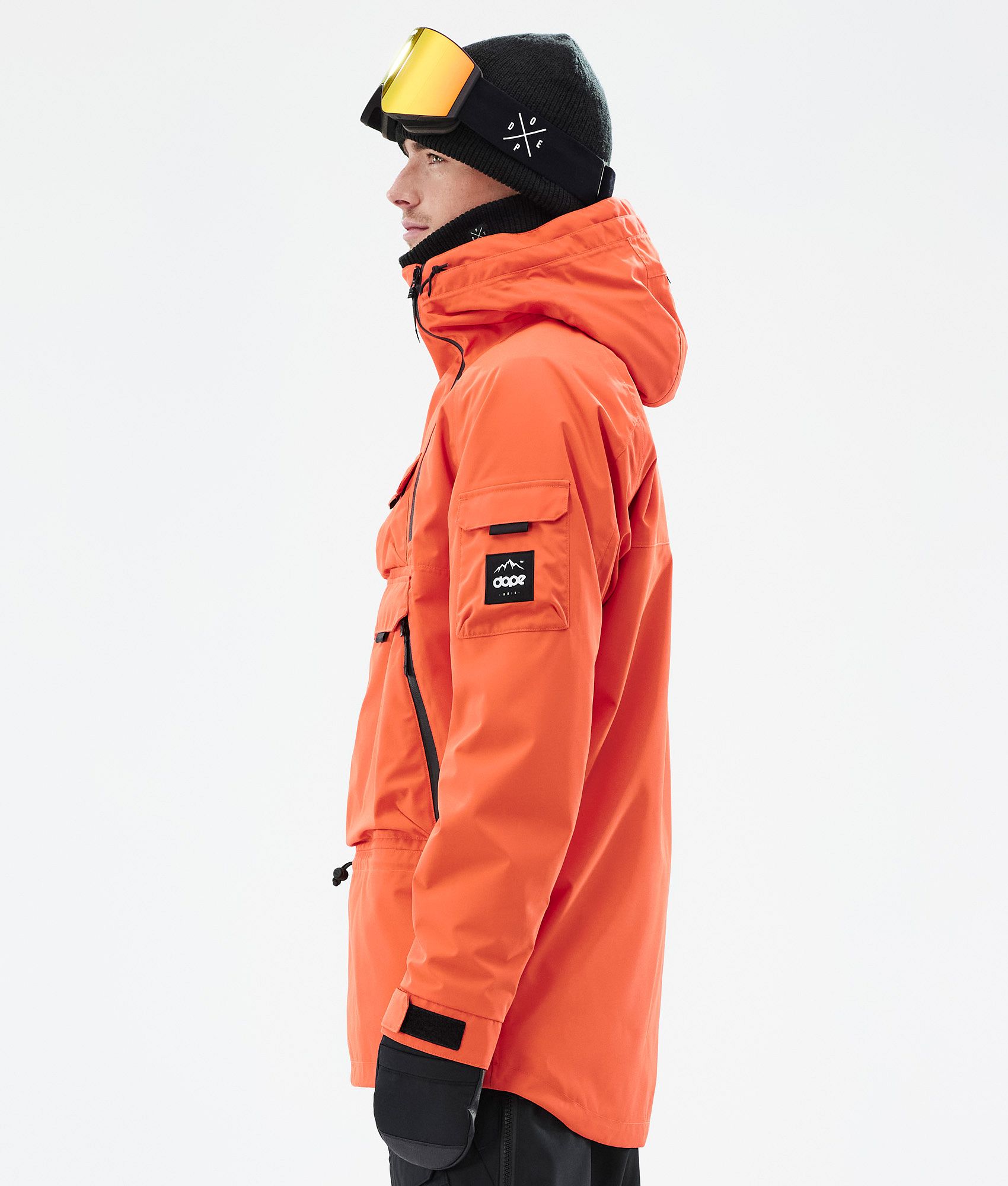 Veste de best sale ski homme orange