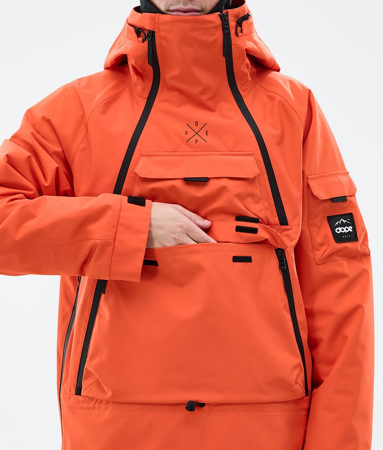 Dope Akin Chaqueta Snowboard Hombre Orange, Imagen 8 de 9
