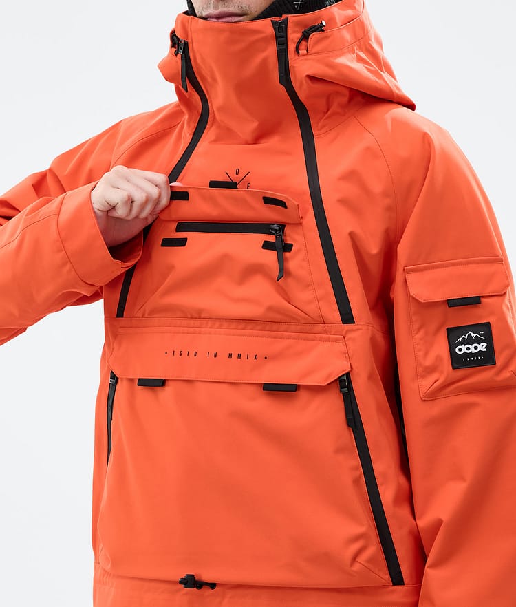 Dope Akin Chaqueta Snowboard Hombre Orange, Imagen 9 de 9