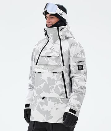 Dope Akin Snowboard Jacket Men Grey Camo