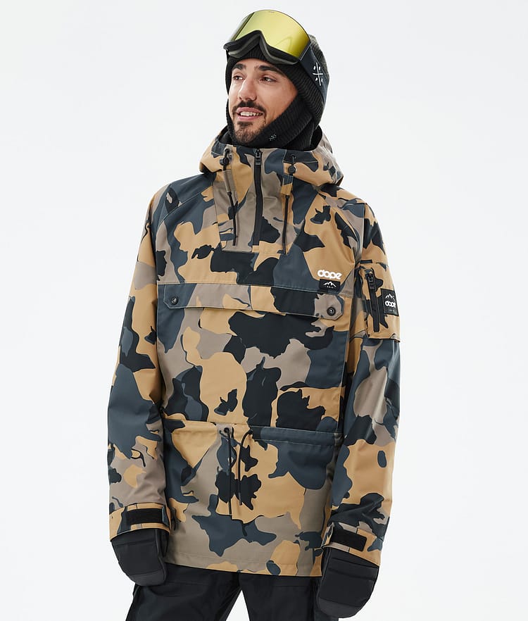 Dope Annok Snowboard Jacket Men Walnut Camo, Image 1 of 9