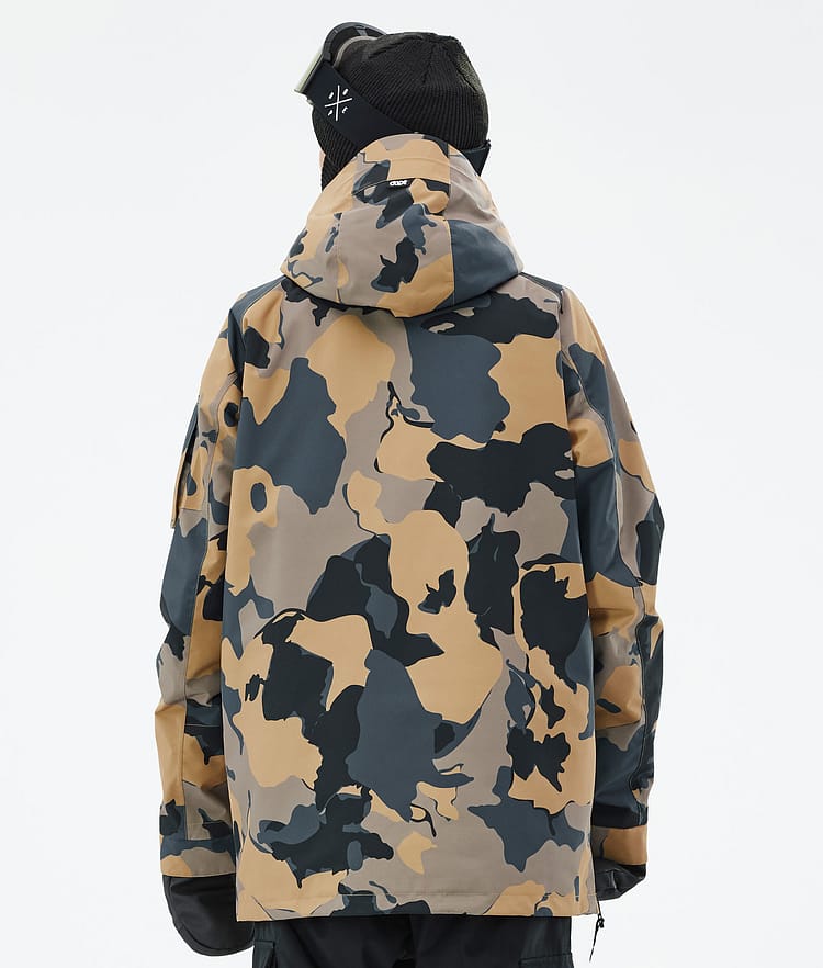 Dope Annok Snowboard Jacket Men Walnut Camo, Image 7 of 9