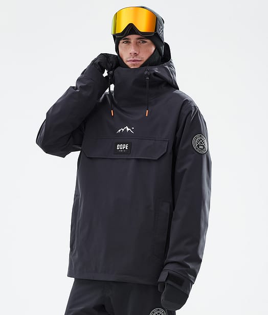 Dope Blizzard Ski Jacket Men Black