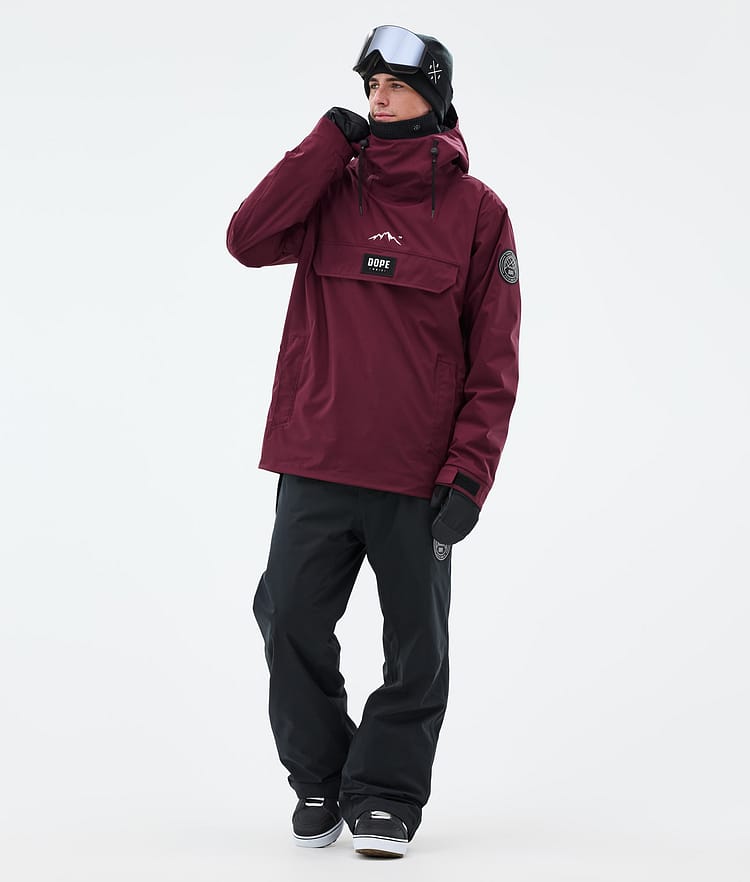 Dope Blizzard Snowboard jas Heren Burgundy, Afbeelding 2 van 8