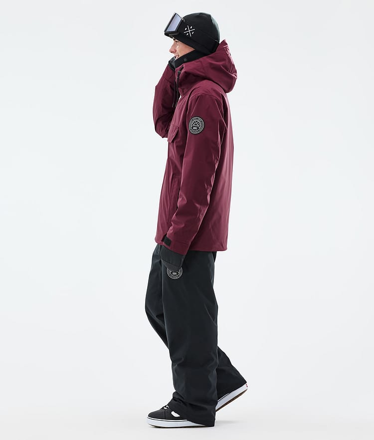 Dope Blizzard Snowboard jas Heren Burgundy, Afbeelding 3 van 8