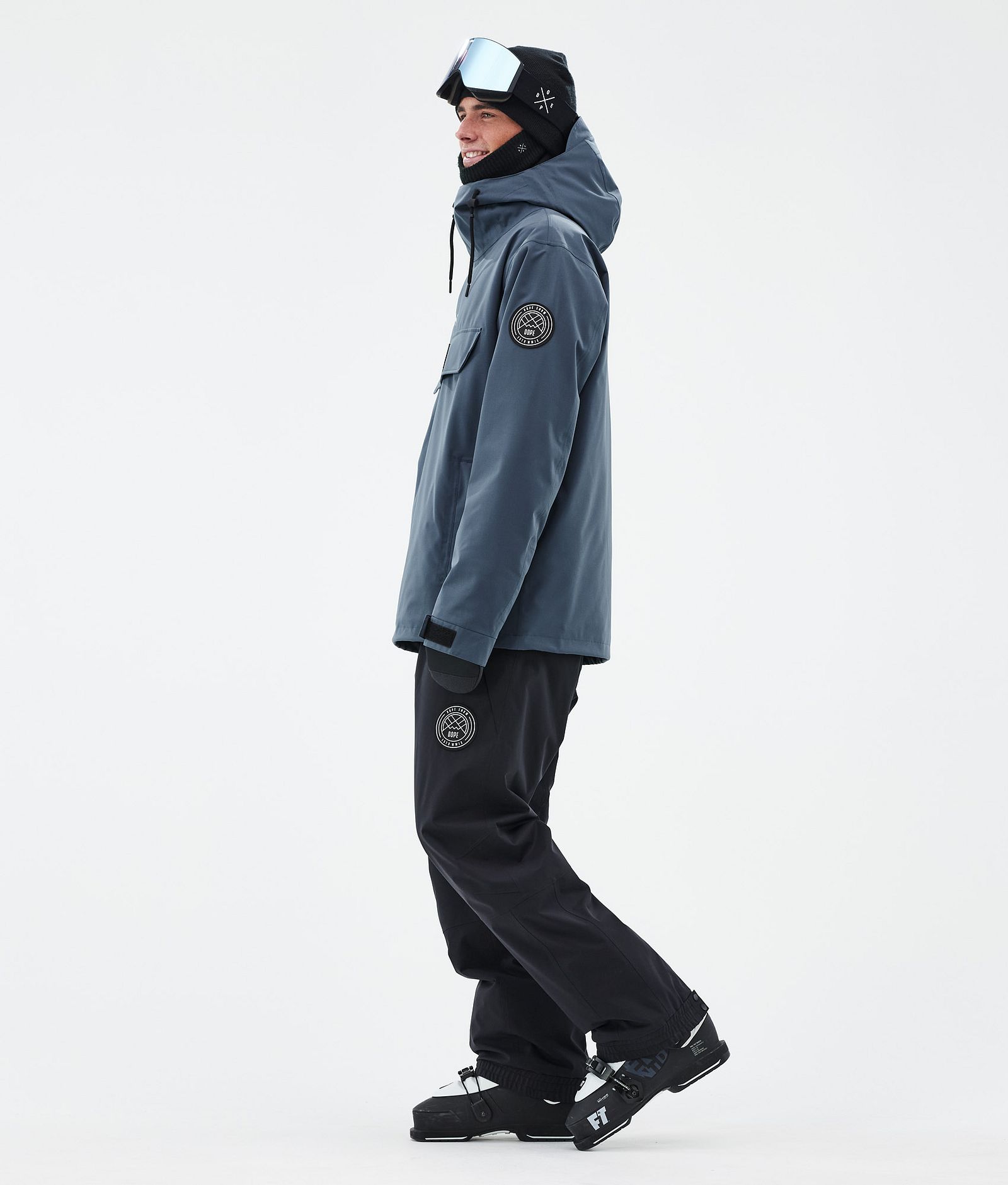 Dope Blizzard Ski Jacket Men Metal Blue, Image 3 of 8