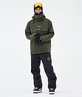 Dope Blizzard Snowboardjakke Herre Olive Green, Billede 2 af 8