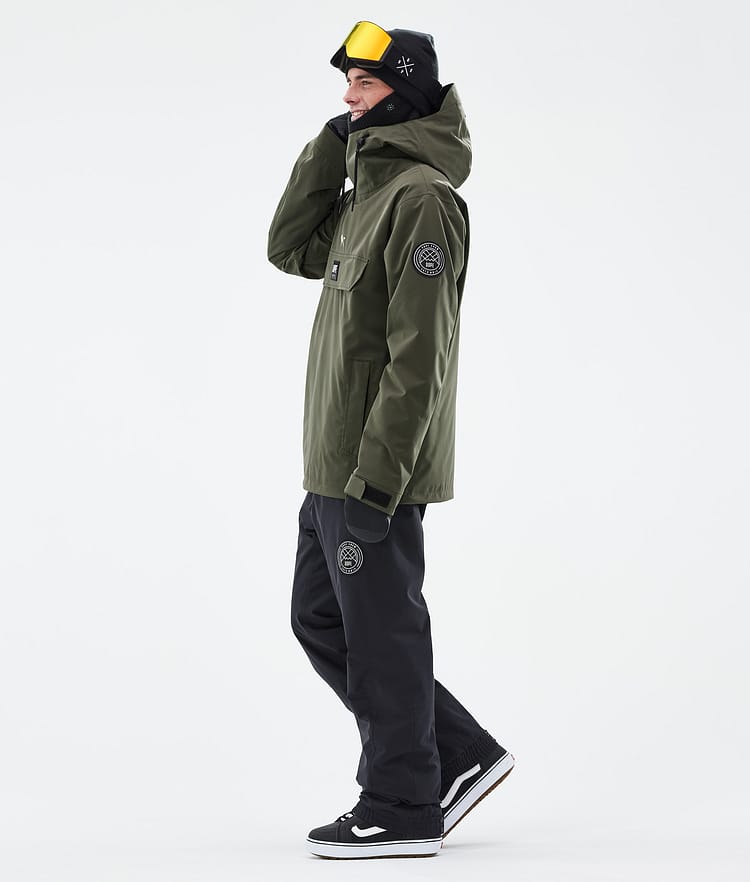 Dope Blizzard Bunda na Snowboard Pánské Olive Green, Obrázek 3 z 8