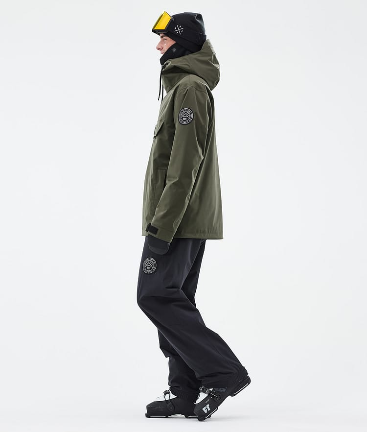 Dope Blizzard Ski Jacket Men Olive Green, Image 3 of 8