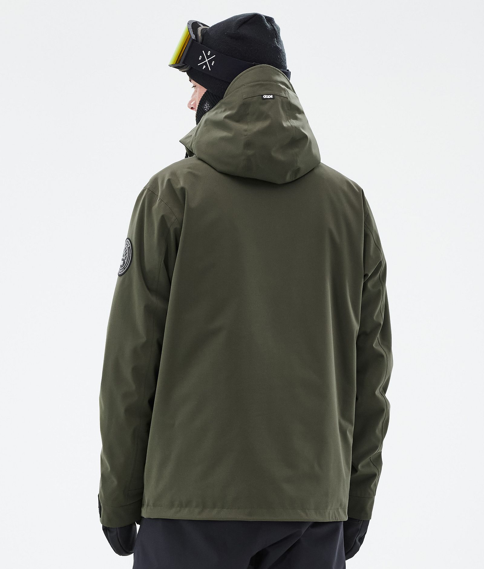 Dope Blizzard Veste de Ski Homme Olive Green, Image 6 sur 8