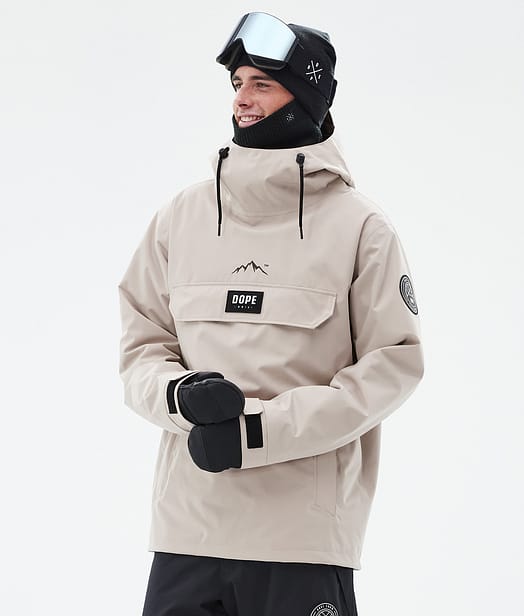 Dope Blizzard Ski Jacket Men Sand