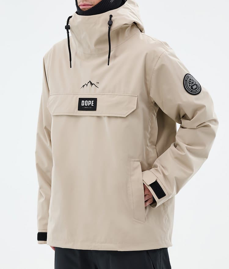 Dope Blizzard Snowboardjacke Herren Sand, Bild 7 von 8