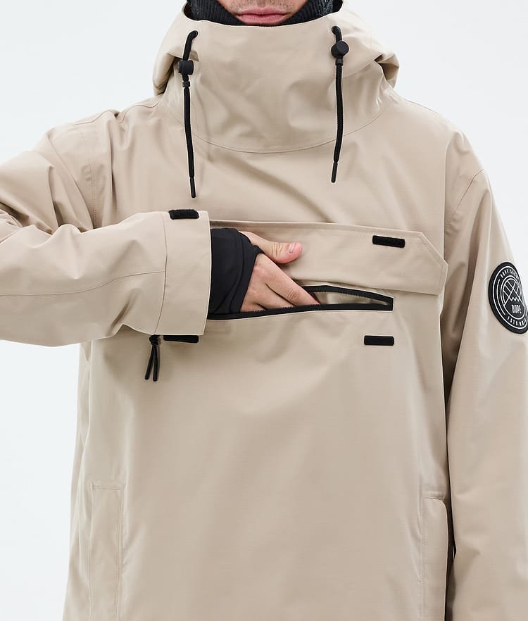 Dope Blizzard Snowboardjacke Herren Sand, Bild 8 von 8