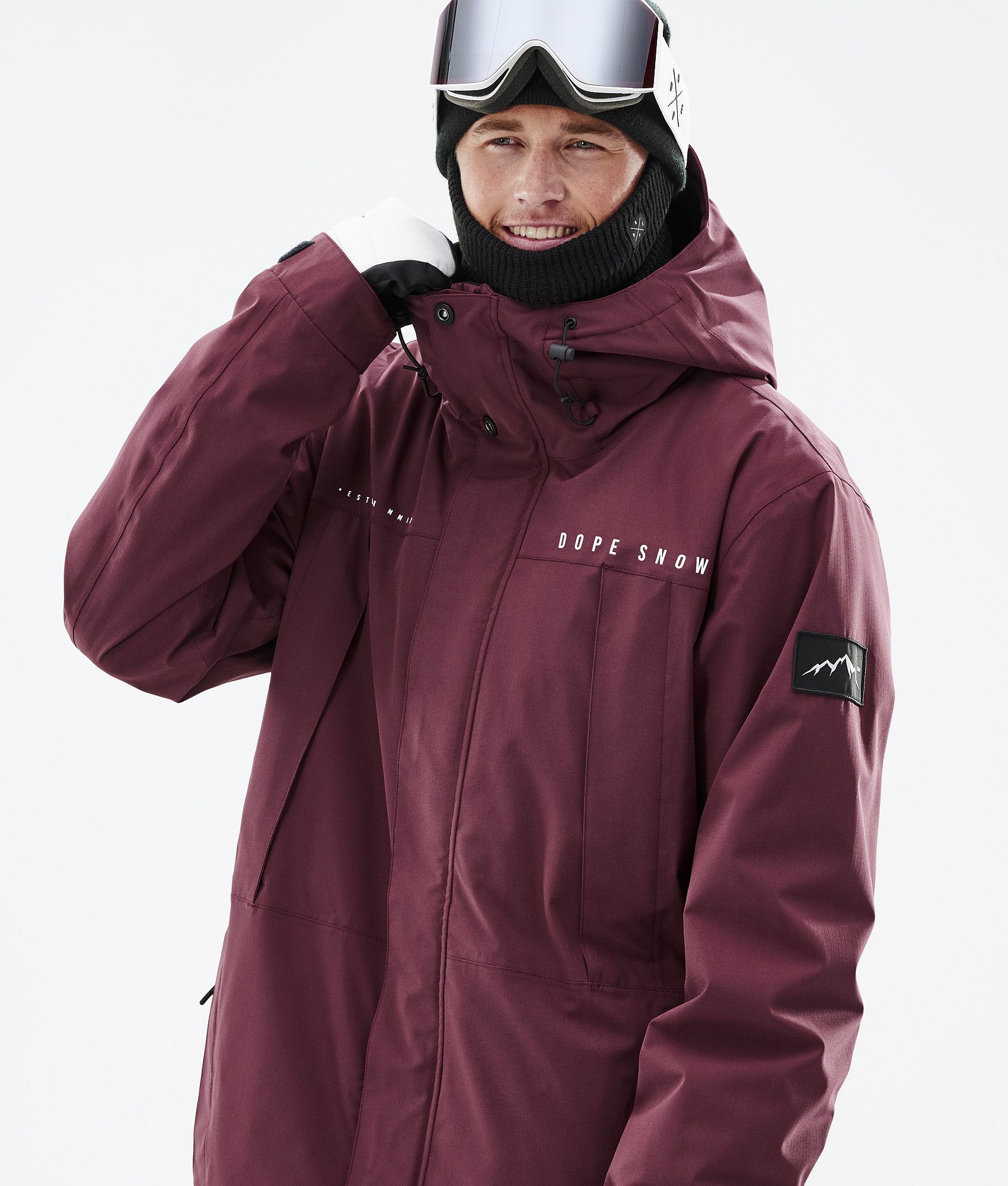 Maroon shop snowboard jacket