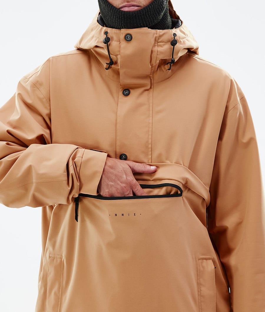 Dope Legacy Snowboard Jacket Men Khaki Yellow