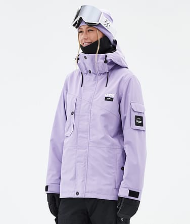 Dope Adept W Veste de Ski Femme Faded Violet