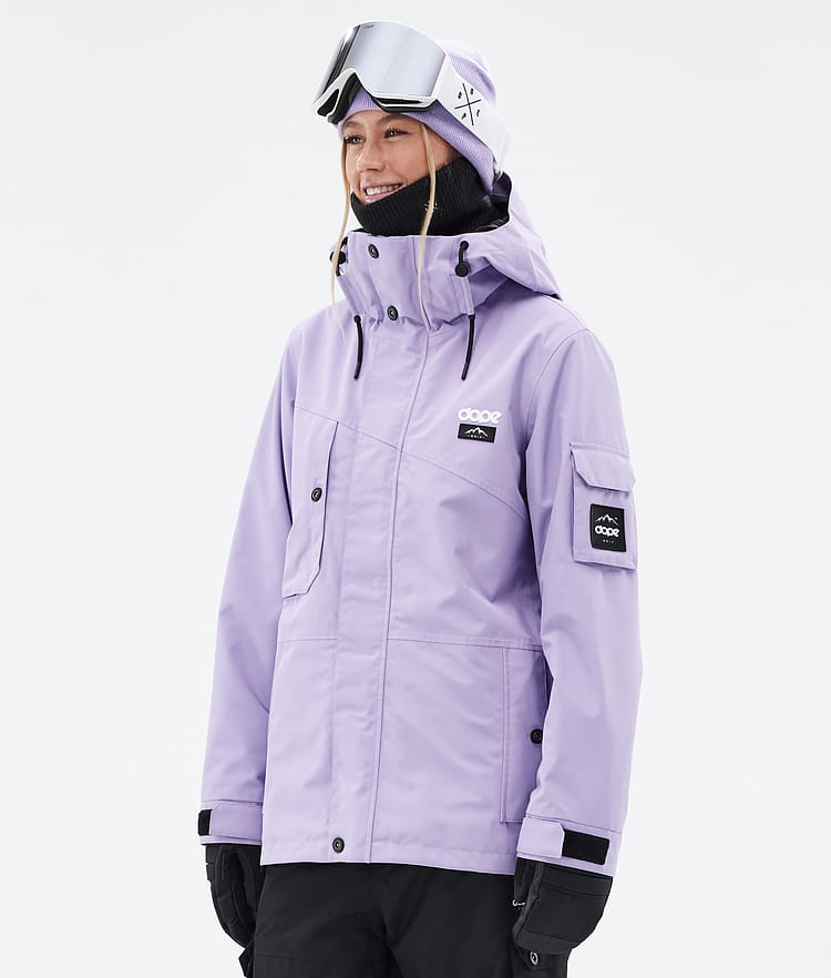 Dope Adept W Ski jas Dames Faded Violet, Afbeelding 1 van 10