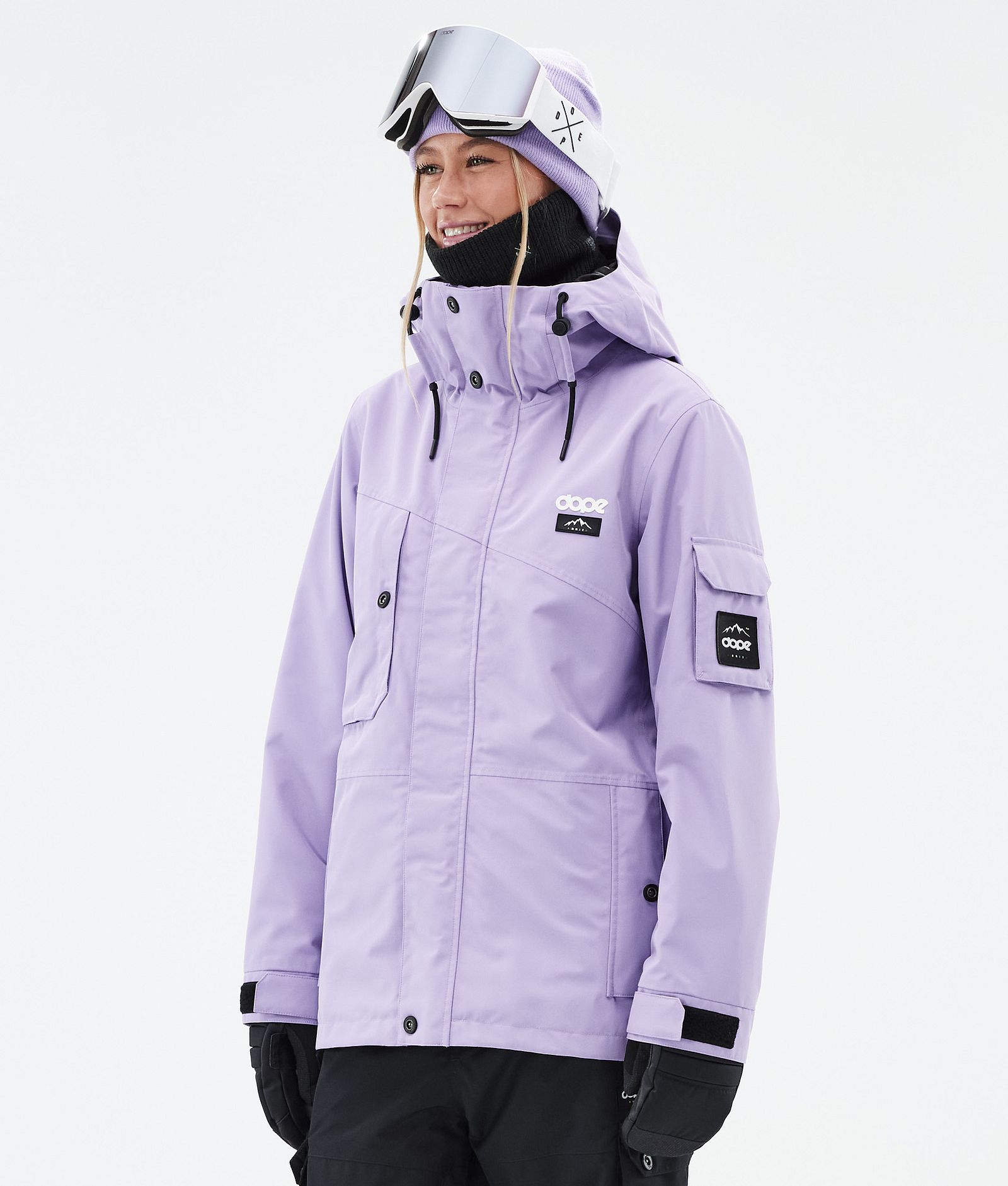 Dope Adept W Giacca Sci Donna Faded Violet, Immagine 1 di 10