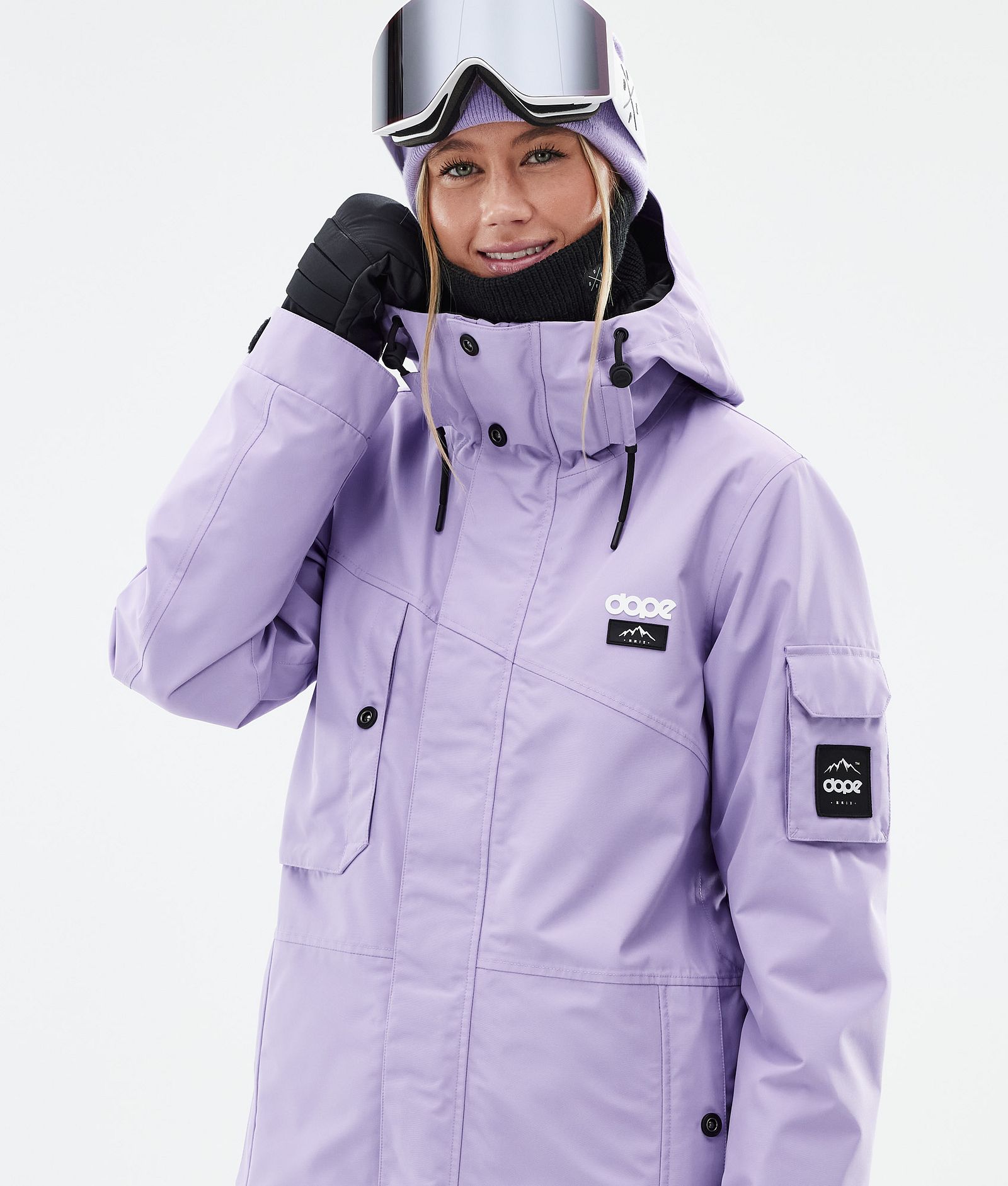 Dope Adept W Giacca Sci Donna Faded Violet, Immagine 2 di 10