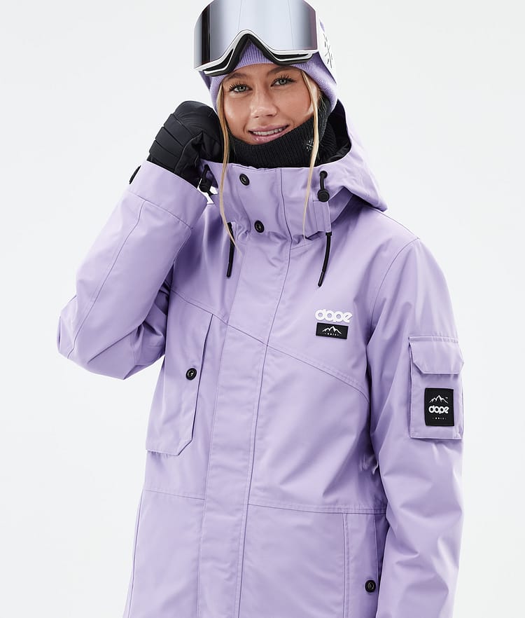 Dope Adept W Veste Snowboard Femme Faded Violet, Image 2 sur 10