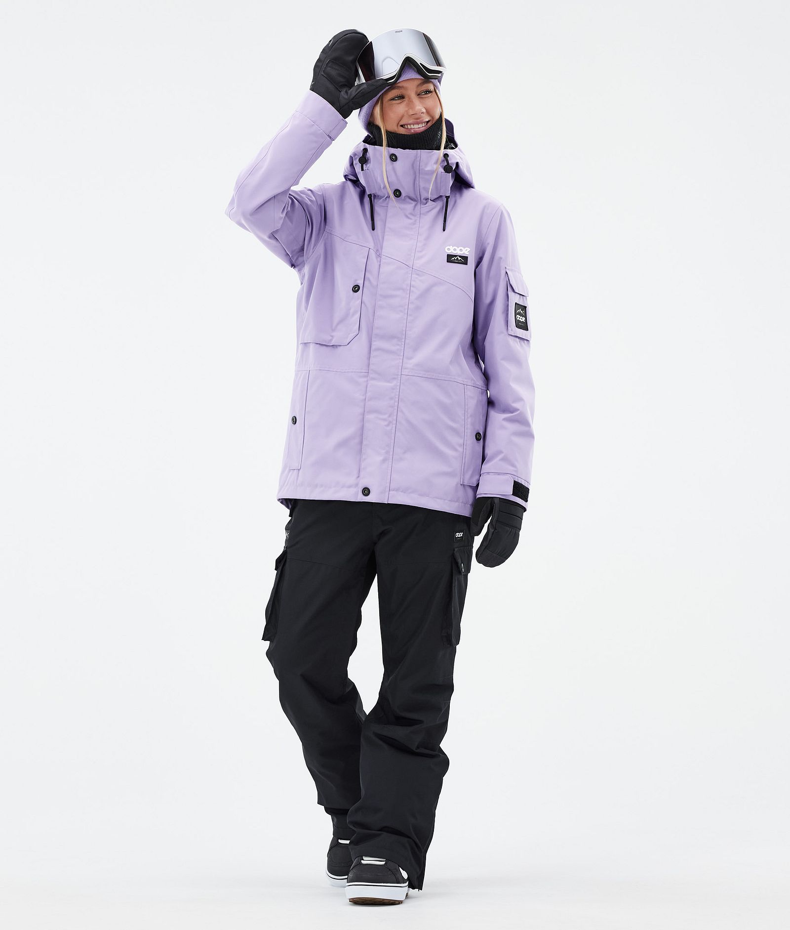 Dope Adept W Veste Snowboard Femme Faded Violet, Image 3 sur 10