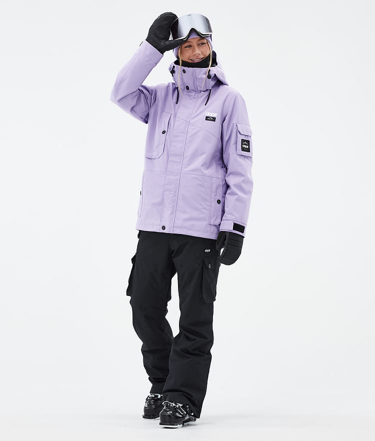 Dope Adept W Giacca Sci Donna Faded Violet, Immagine 3 di 10