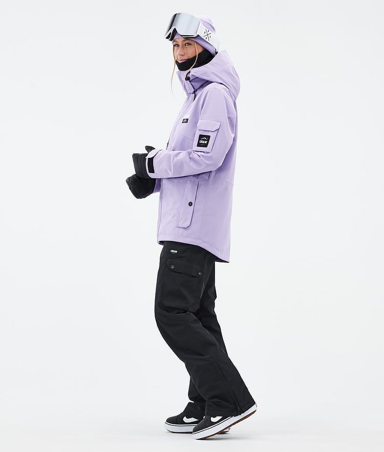 Dope Adept W Snowboard jas Dames Faded Violet, Afbeelding 4 van 10