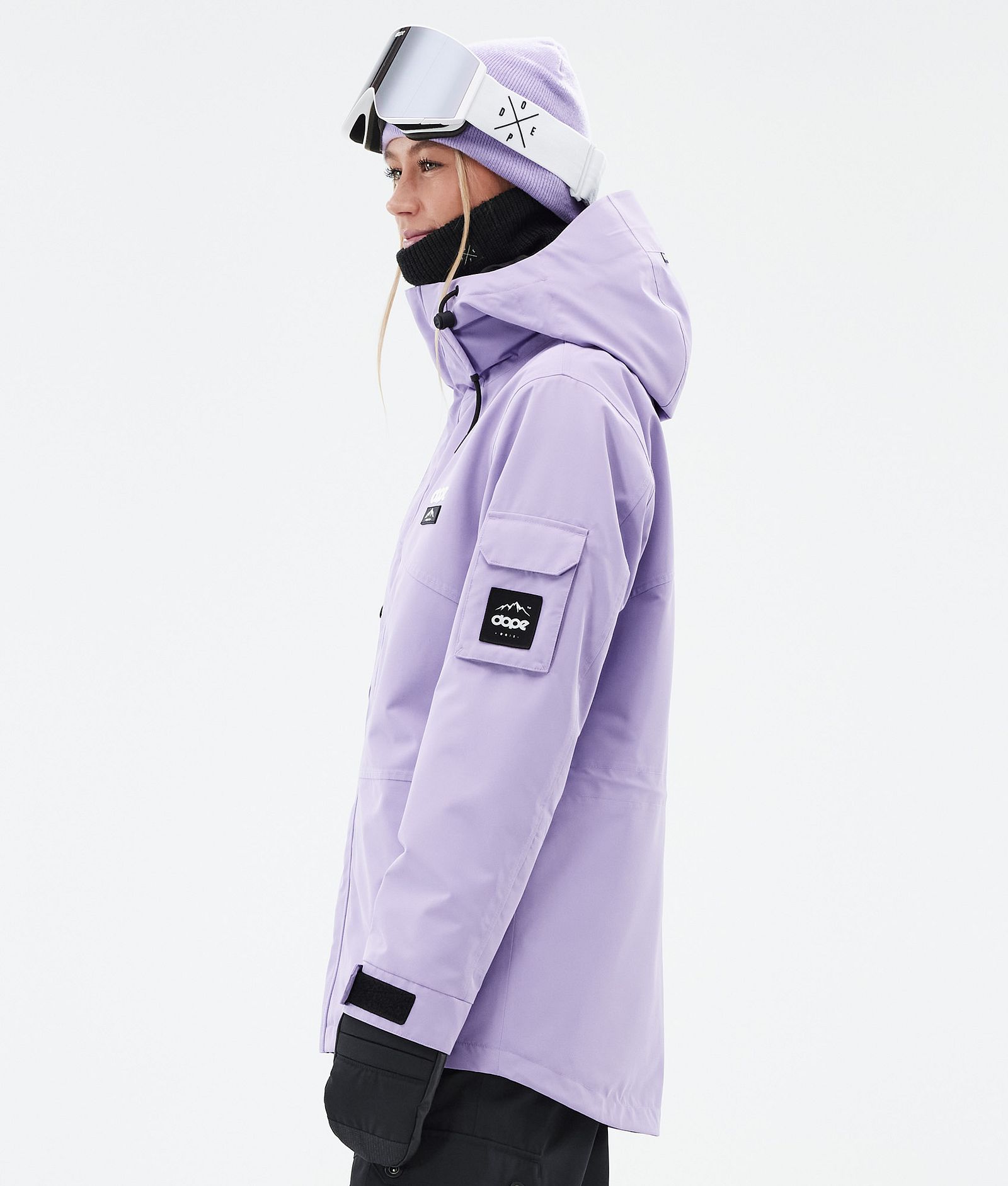 Dope Adept W Ski jas Dames Faded Violet, Afbeelding 6 van 10