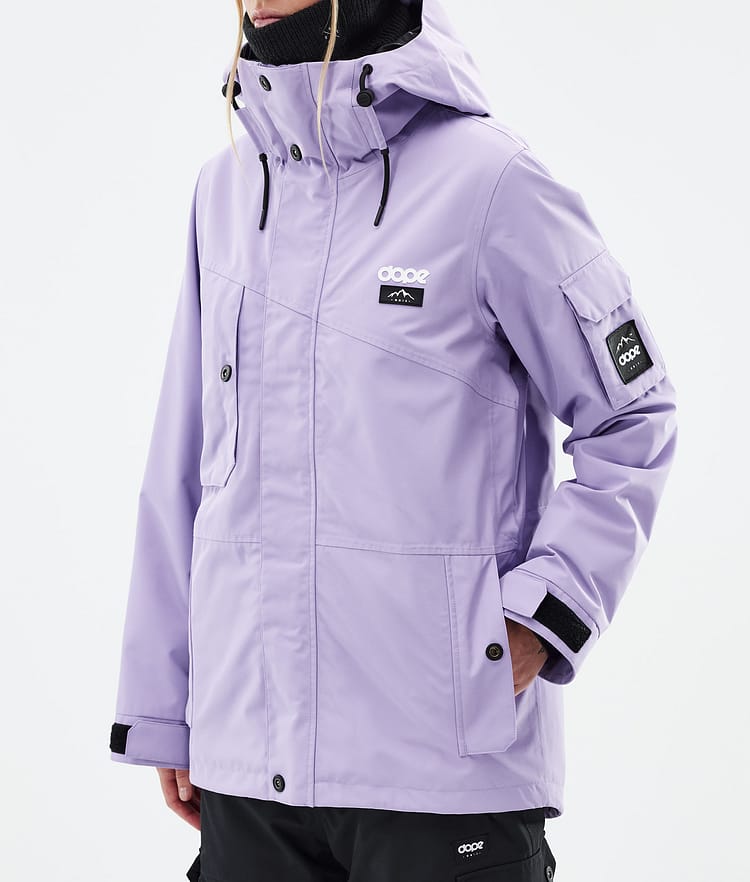 Dope Adept W Snowboard jas Dames Faded Violet, Afbeelding 8 van 10