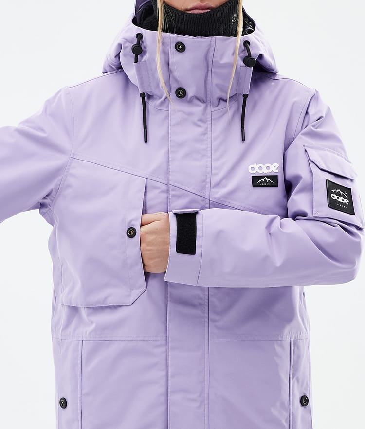 Dope Adept W Giacca Sci Donna Faded Violet, Immagine 9 di 10