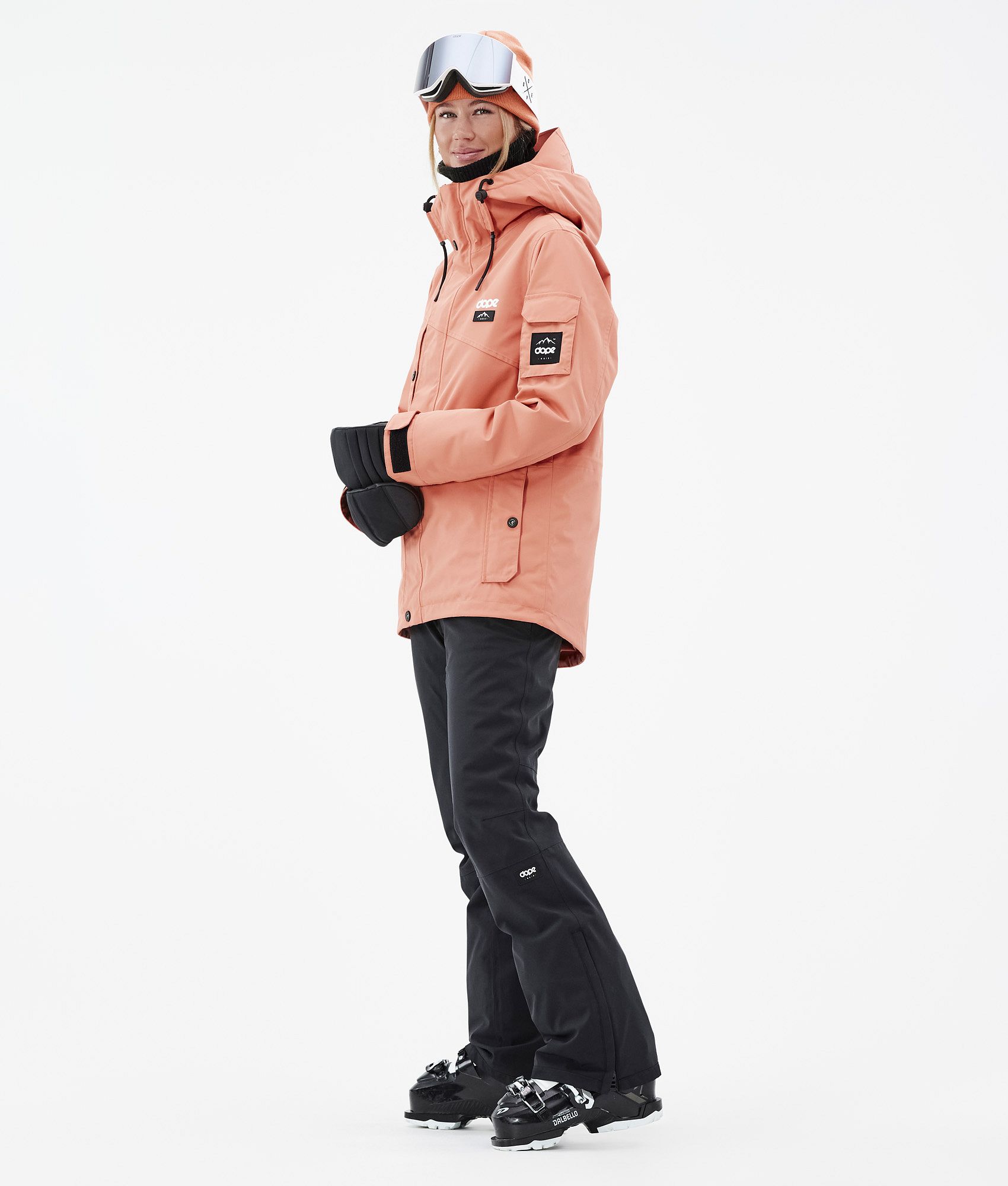 Peach ski jacket hot sale