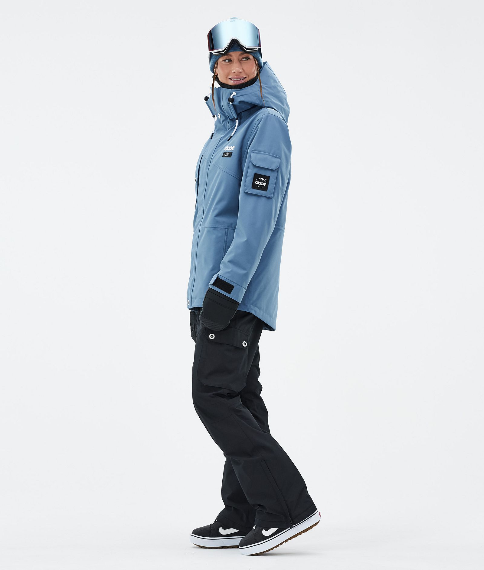 Dope Adept W Giacca Snowboard Donna Blue Steel, Immagine 3 di 9