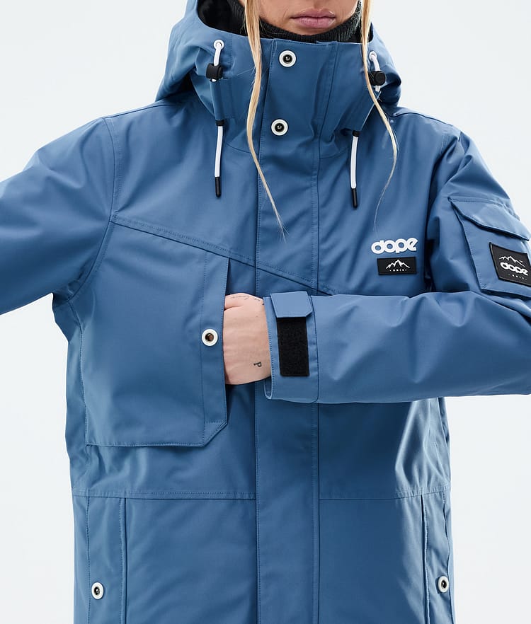 Dope Adept W Veste Snowboard Femme Blue Steel, Image 8 sur 9