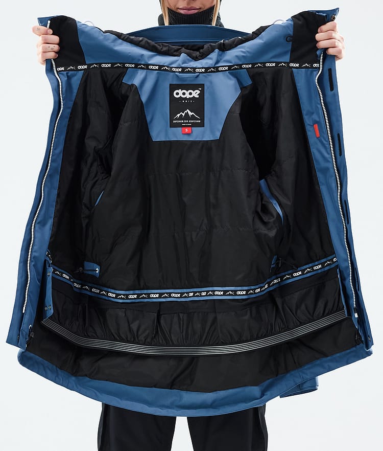 Dope Adept W Veste Snowboard Femme Blue Steel, Image 9 sur 9