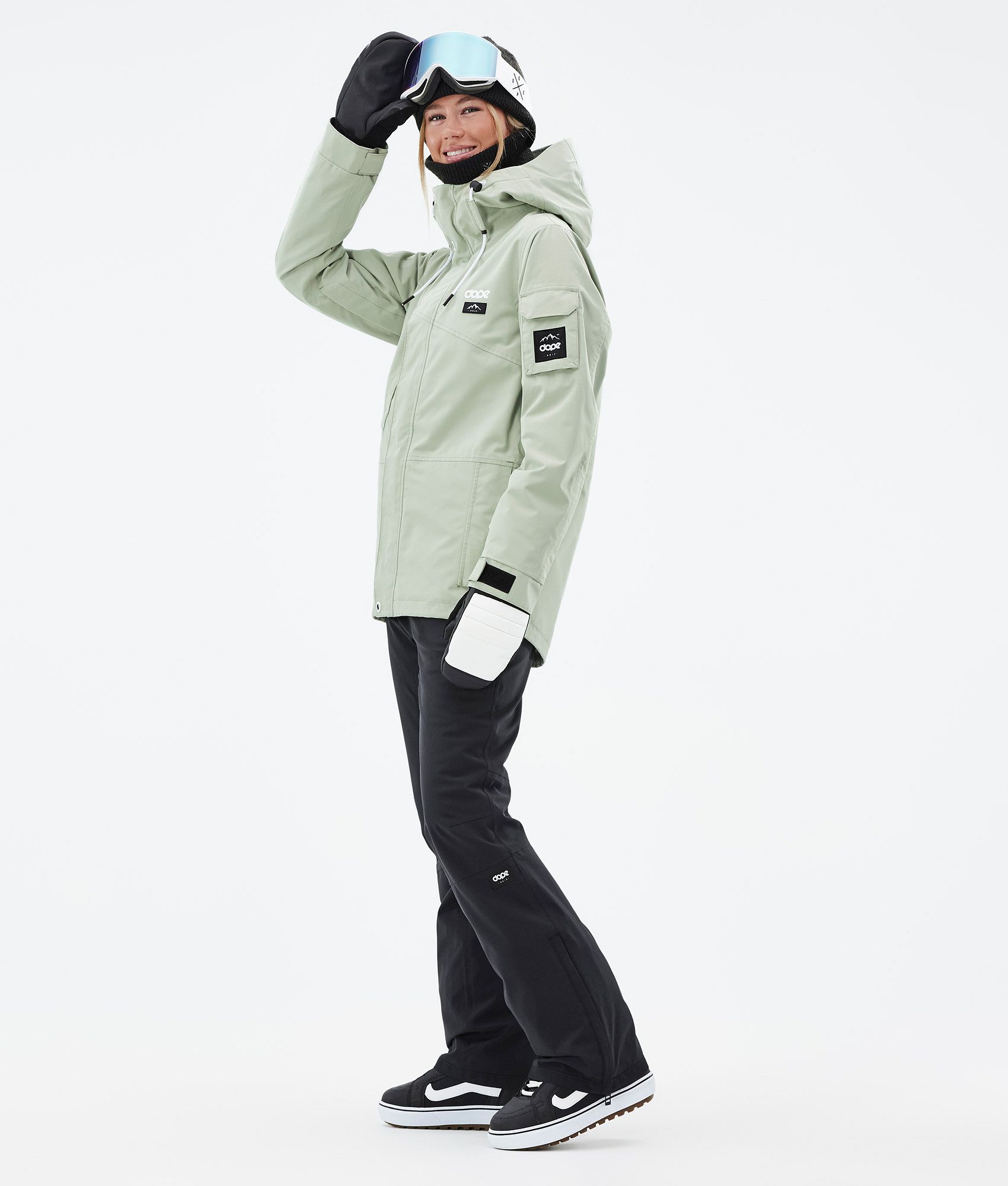 Green snowboard jacket clearance womens